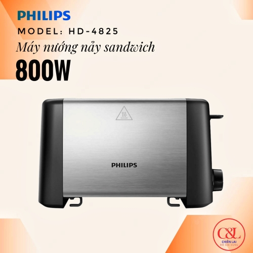 Máy nướng bánh sandwich Philips HD4825