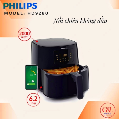 Nồi chiên không dầu Philips HD9280