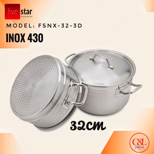 Bộ xửng hấp Fivestar 32cm