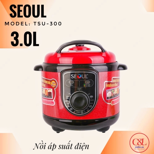 Nồi áp suất điện 3l Seoul TSU300