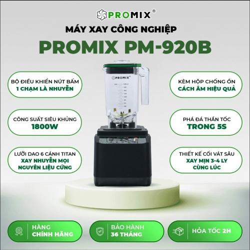 MÁY XAY SINH TỐ 1800W PROMIX PM-920B