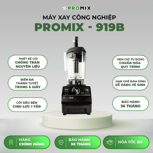 MÁY XAY SINH TỐ CÔNG NGHIỆP PROMIX PM-919B